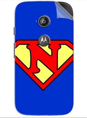 Snooky Motorola Moto E (2nd Gen) 4G Mobile Skin(Blue)