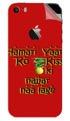 Snooky Apple iPhone 5s Mobile Skin(Red)