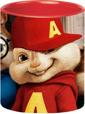 Ashvah Alvin and the Chipmunks Ceramic Coffee Mug(350 ml)
