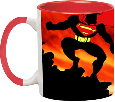 ARTBUG Batman Dark Knight -1848-Red Ceramic Coffee Mug(350 ml)