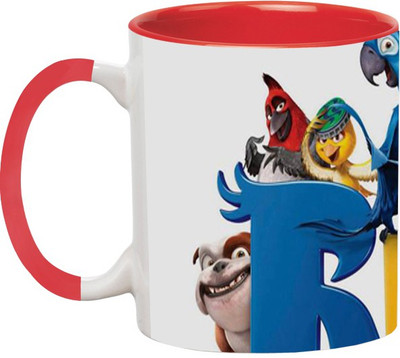 ARTBUG Rio the movie -1929-Red Ceramic Coffee Mug(350 ml)