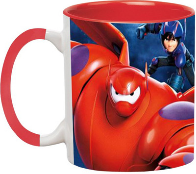 ARTBUG Big Hero -1901-Red Ceramic Coffee Mug(350 ml)