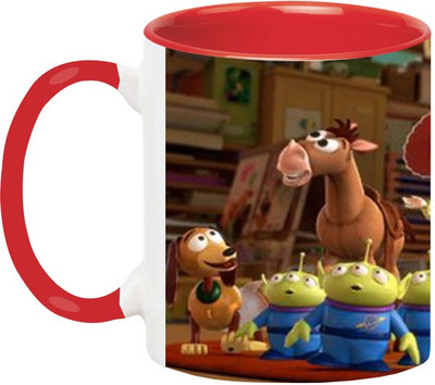 ARTBUG Toy Story -1828-Red Ceramic Coffee Mug(350 ml)