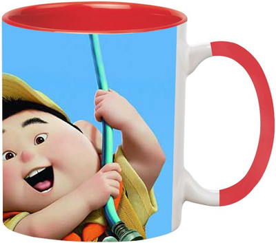 ARTBUG Russell from Up -1992-Red Ceramic Coffee Mug(350 ml)