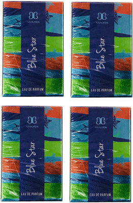 

Arochem Blue Star Perfume 100ML Each (Pack of 4) Eau de Parfum - 400 ml(For Men & Women)