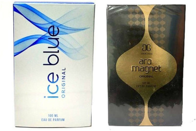 

Arochem Ice Blue and Magnet Perfume 100ML Each (Pack of 2) Eau de Parfum - 200 ml(For Men & Women)