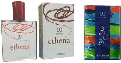 

Arochem Ethena and Blue Star Perfume 100ML Each (Pack of 2) Eau de Parfum - 200 ml(For Men & Women)