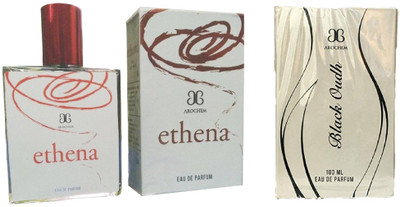 

Arochem Ethena and Black Oudh Perfume 100ML Each (Pack of 2) Eau de Parfum - 200 ml(For Men & Women)