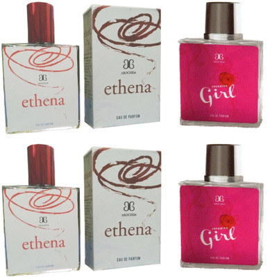 

Arochem 2 Ethena and 2 Charming Girl Perfume 100ML Each (Pack of 4) Eau de Parfum - 400 ml(For Men & Women)