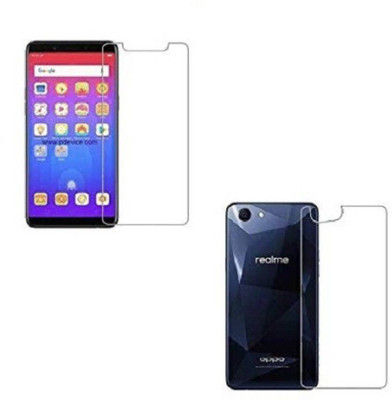 PR SMART Front and Back Tempered Glass for Realme 2(Pack of 1)