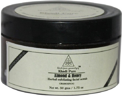 

Khadi Pure Herbal Almond and Honey Exfoliating Facial 50g Scrub(50 g)