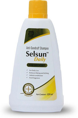 

Abbott Selsun Daily Anti-Dandruff Shampoo For Dry Scalp 120ml(120 ml)