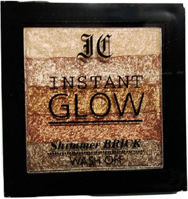 

Incolor Instant Glow Shimmer Bricks, Rose Gold, 9gms(Rose Gold)