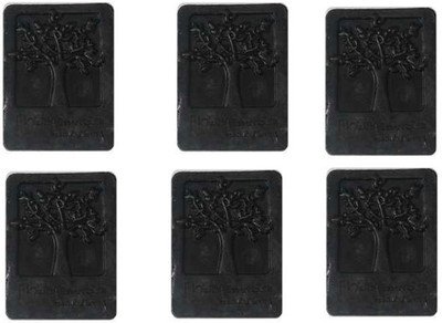 

Dagar Black Charcoal Soap pack of 6(120 g, Pack of 6)
