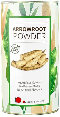 

looms & weaves Home Made Arrow Root Powder - 500 gm (Homestead Produce from Kerala)(500 g)