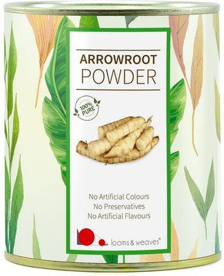 looms & weaves Home Made Arrow Root Powder - 250 gm (Homestead Produce from Kerala)(250 g)