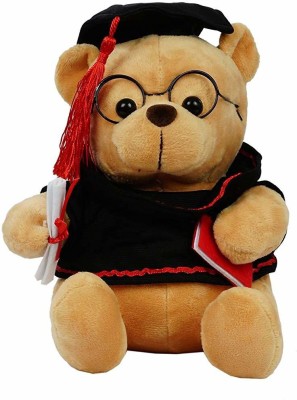 SANA TOYS Stuffed Soft Toys Loveable Cute Graduate Teddy Bear for Kids - (35 cm Brown)  - 35 cm(Brown)