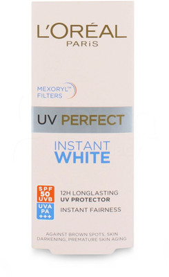 

L'Oreal UV Perfect Instant White Protector - SPF 50 PA+++(30 ml)