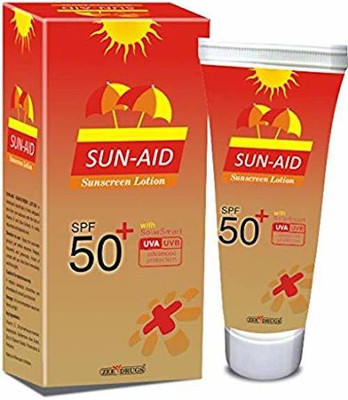 

ZEE Sun Aid Sunscreen Lotion - SPF 50+ PA+++(100 g)