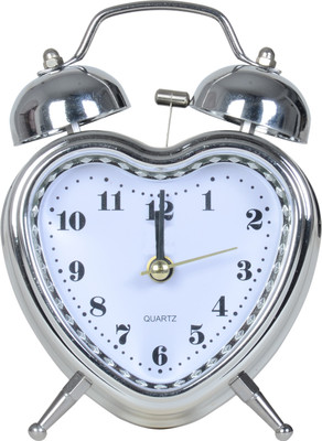 JAMBOREE Analog Silver Clock