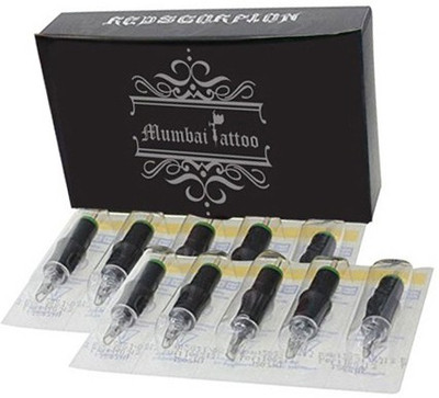 

Mumbai Tattoo RED SCORPION CARTRIDGE 7RL PK OF 10PCS Disposable Stack Liner Tattoo Needles(Pack of 10)