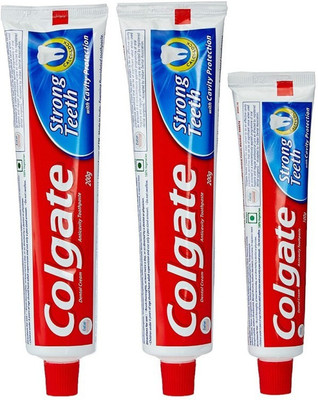 

Colgate Strong teeth Toothpaste(500 g, Pack of 3)