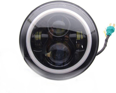 PRTEK Headlight LED,(Pack of 1) Headlight Motorbike LED for Royal Enfield (12 V, 12 W)(Himalayan, Thunderbird 500, Thunderbird 350, Classic 350, Pack of 1)