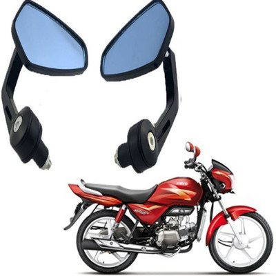 BRPEARl Manual Driver Side, Dual Mirror, Rear View Mirror For Hero Splendor Pro(Right, Left)