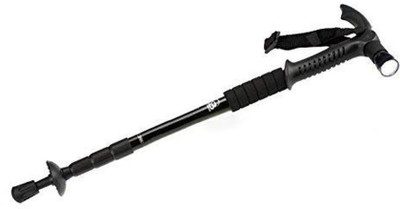 

BEGMY Foldable Anti-Shock Telescopic Hiking Walking Stick With LED Flashlight And Battery Walking Stick
