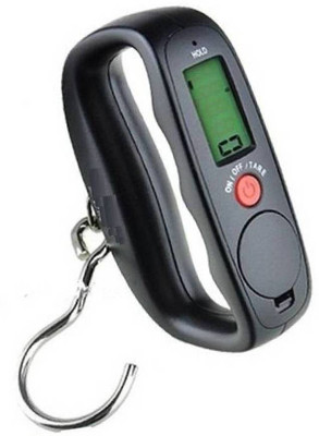 

Granny Smith Portable Hanging Luggage Weight Machine Digital For Weighing Household Items Weighing Scale(Black)