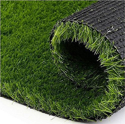 KUBER INDUSTRIES High Density Artificial Grass Carpet Mat for Balcony, Lawn, Door(6.5 X 3 Feet)-GrassCT33 Artificial Turf Roll