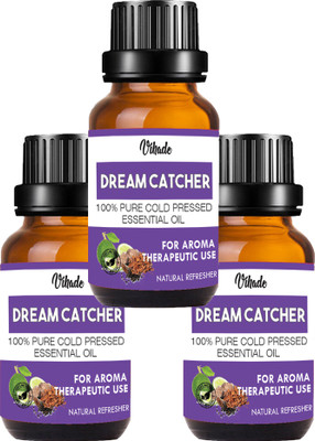 

VIHADO 100% PURE DREAMCATCHER ESSENTIAL OIL (30 ml) (Pack of 3)(30 ml)