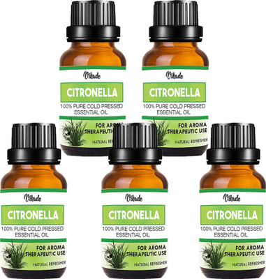 

VIHADO Citronella Essential Oil 100% Pure Natural Essential Oil (25 ml) (Pack of 5)(25 ml)