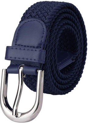 ZORO Men & Women Casual Blue Canvas Belt