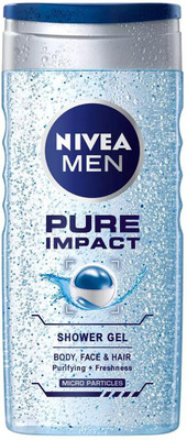 

Nivea MEN PURE IMPACT 3-IN-1 SHOWER GEL(500 ml)