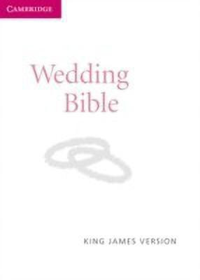 KJV Wedding Bible, Ruby Text Edition, White Imitation Leather, KJ222:T(English, Leather / fine binding, unknown)