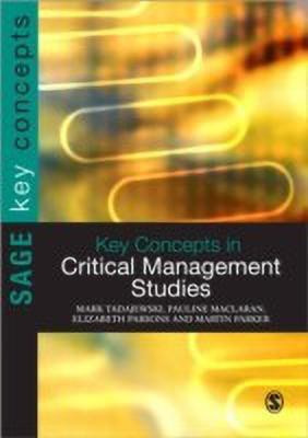 Key Concepts in Critical Management Studies(English, Paperback, unknown)