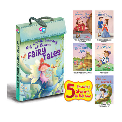 My Little Library of Famous Fairy Tales Vol-2  - My Little Library of Fairy Tales(English, Paperback, Young Angels)
