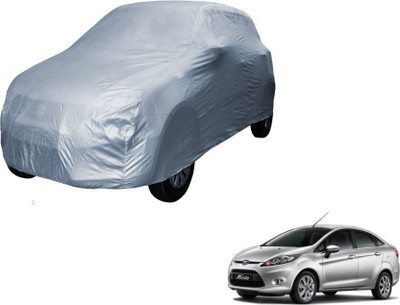 ask Car Cover For Ford Fiesta (Without Mirror Pockets)(Silver)