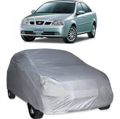 AutoKick Car Cover For Chevrolet Optra (Without Mirror Pockets)(Silver)