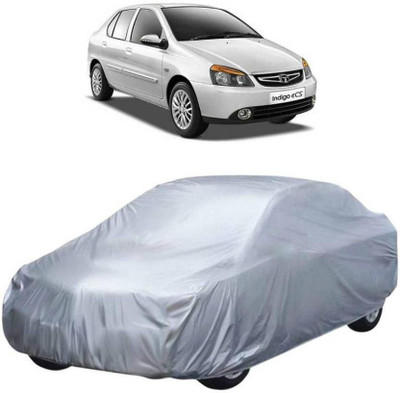 ask Car Cover For Tata Indigo eCS (Without Mirror Pockets)(Silver)
