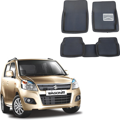 Dapidx Plastic 3D Mat For  Maruti Suzuki WagonR(Black)