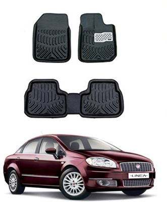MAGNET Plastic 3D Mat For  Fiat Linea(Black)