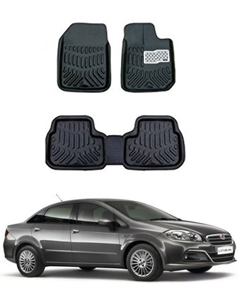 MAGNET Plastic 3D Mat For  Fiat Linea Classic(Black)