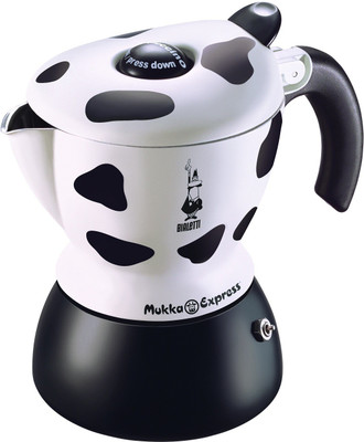 

Coffeeworkz MUKKA EXPRESS 2 Cups Coffee Maker(Black&White)