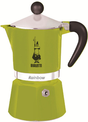 

Coffeeworkz RAINBOW 6 Cups Coffee Maker(Green)