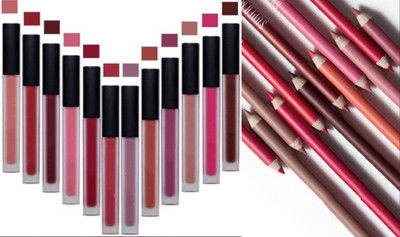 

MAYU BEAUTY LIQUID LIPSTICK SET OF 12 WITH LIP LINER(Set of 2)