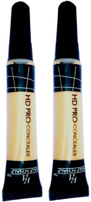 

Half N Half HD Pro High Definition Concealer- Pack of 2 Concealer(Multicolor)