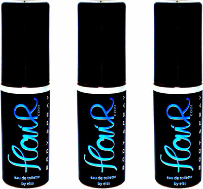 

Elsa FLAIR COOL Enchanted AQUA Perfume Body Spray Body Spray - For Men & Women(210 ml, Pack of 3)