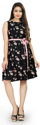 DSK STUDIO Women A-line Multicolor Dress